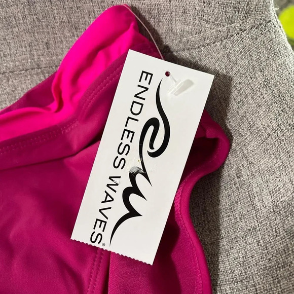 Brand New NWT fuchsia & Pink Bathing Suit Endless Waves Multiple Sizes - Picture 9 of 11